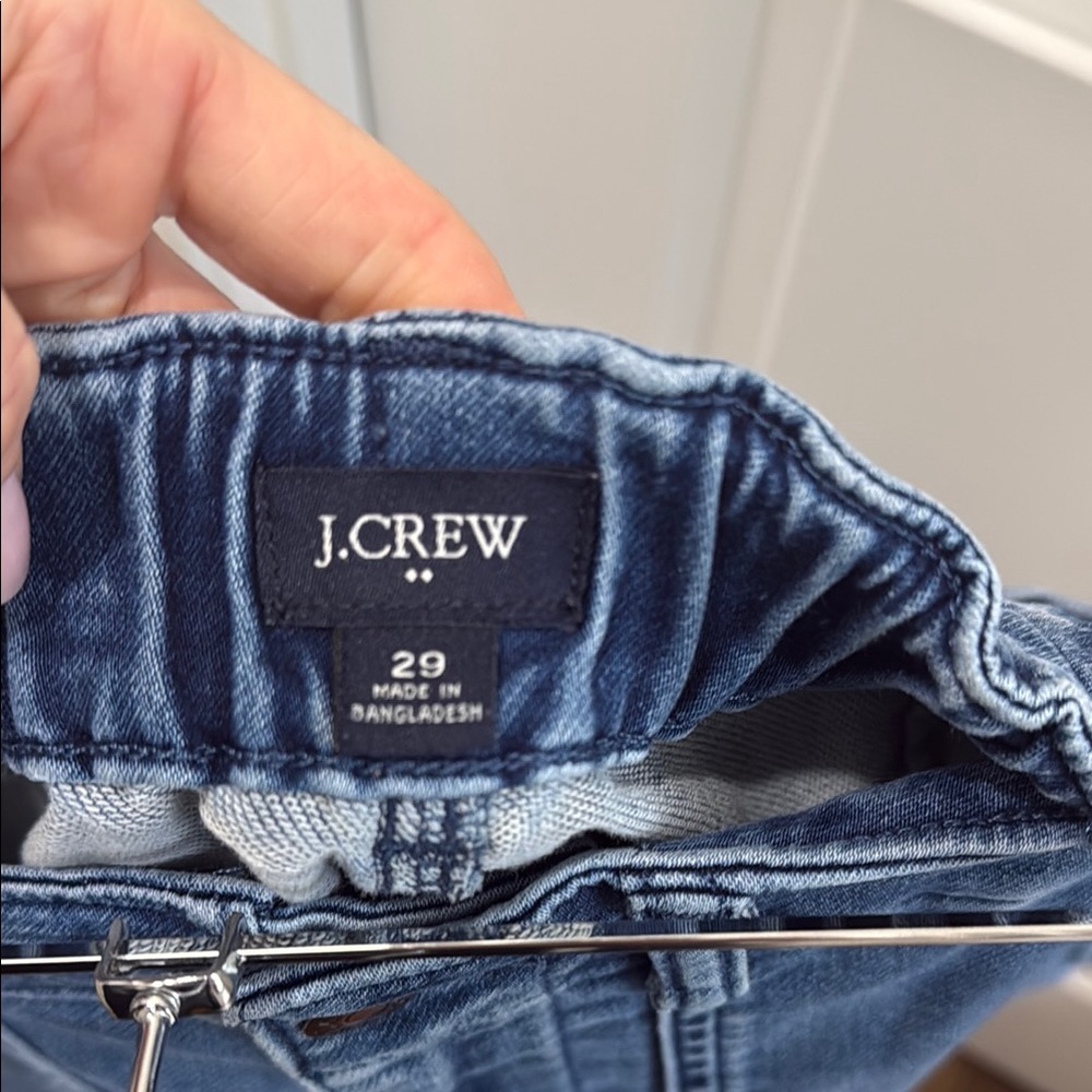 J. Crew Medium Blue Denim Jogger Pants - Picture 5 of 7